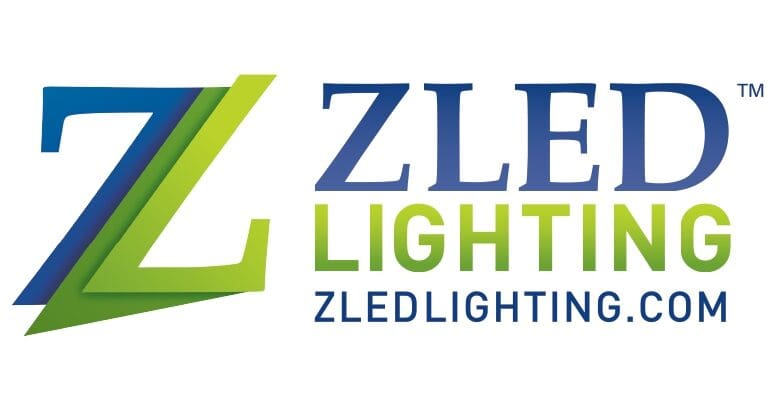 A logo of zled lighting