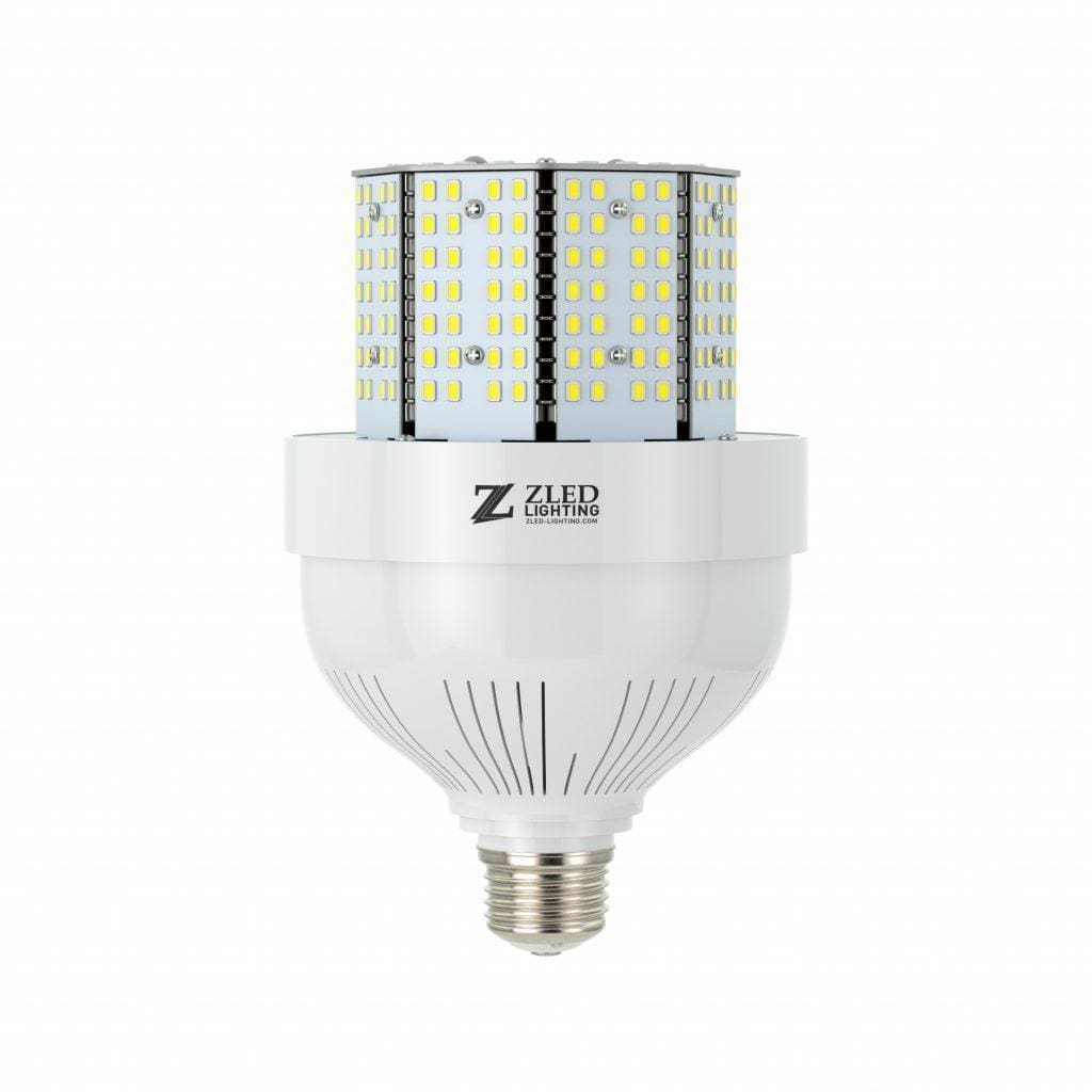 A white led light bulb with 3 0 w of light