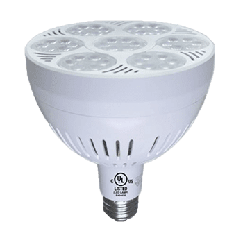 Here's an alt tag for the image: `High-power LED PAR lamp`