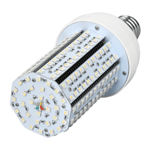 LED light bulb with multiple diodes.