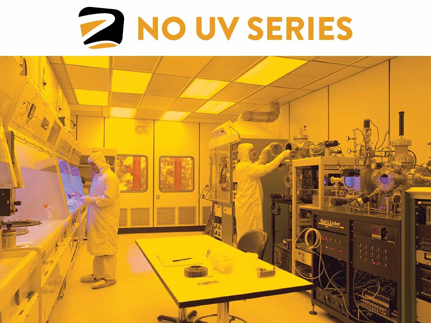 Scientists working in a laboratory with equipment.